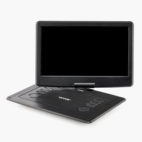 Portable DVD Player 15.6 inch HD Swivel Display Screen 4.5-5 H Built-in Battery