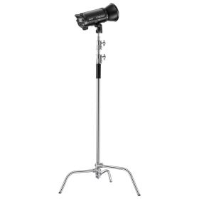 C Stand Max Height 10.83 ft/330 cm Stainless Steel Photography Light Stand