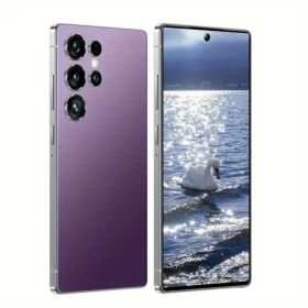8+256GB I25 Ultra 5G Unlocked Smartphone, Unlocked Phone, 6.8" HD+ Display, Built in Pen, 6000mAh Battery /Face ID+Fingerprint Lock/Dual SIM (Pur