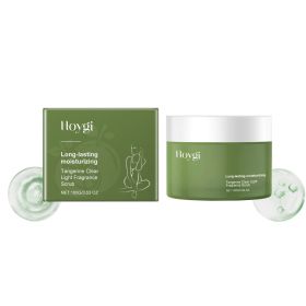 Hoygi Green Orange Scrub