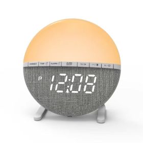 Sunrise Simulation Wake-Up Light Alarm Clock - Natural Dawn & Dusk Light Therapy for Better Sleep & Gentle Awakening