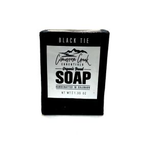 Black Tie Organic Bar Soap 5.4oz (size: Travel Bar)