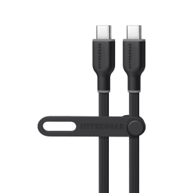 HyperGear Flexi PRO USB-C to USB-C Cable 15ft (Color: Black)